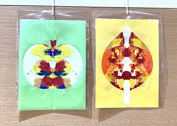 いわき病院「秋のデカルコマニー」