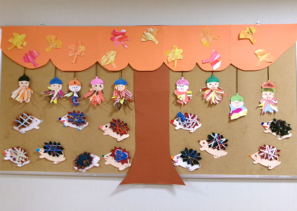 あわら病院 11月装飾 通所